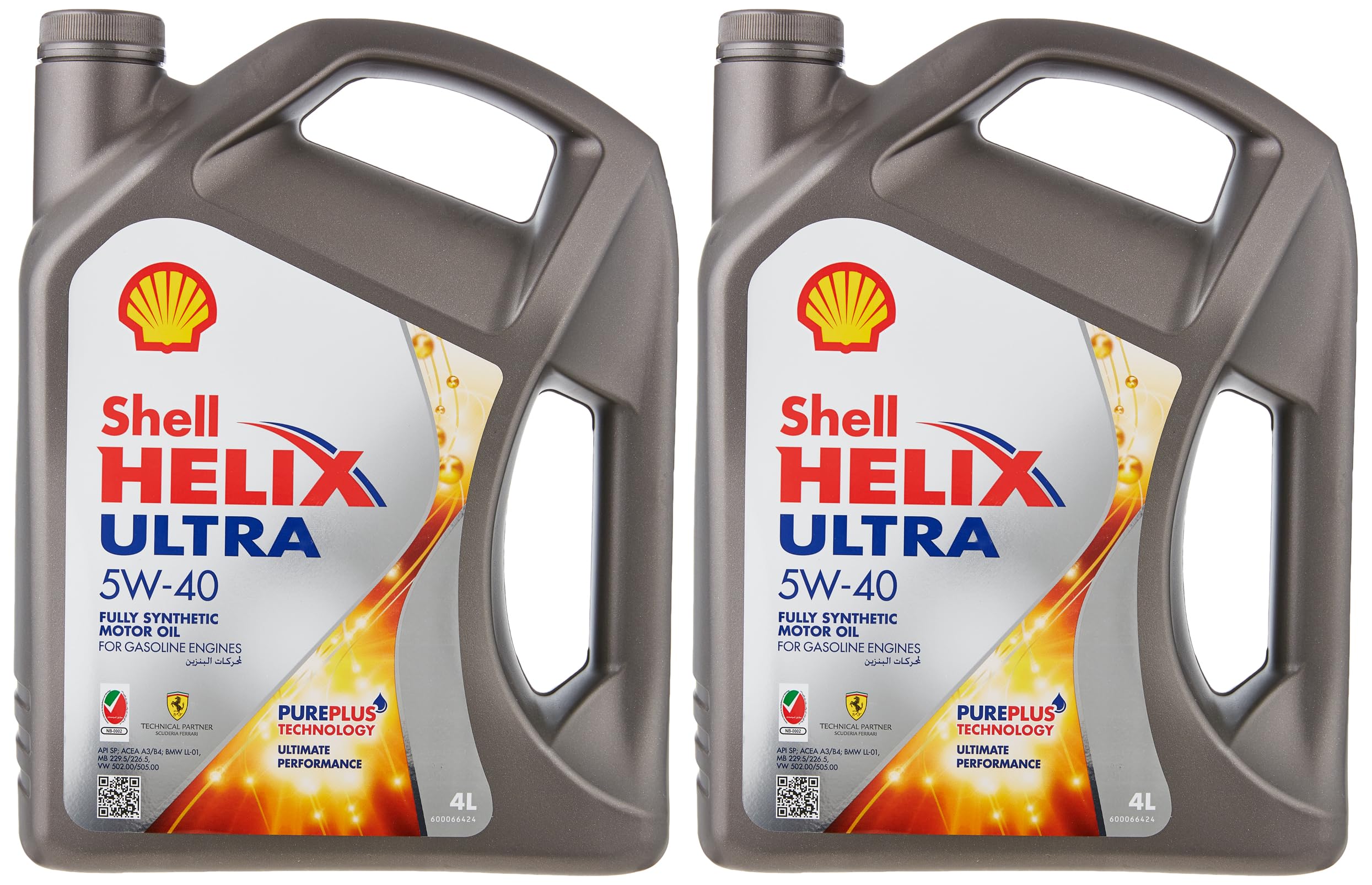 Shell Helix Ultra 5W-40 Fully Synthetic Motor Oil (15,000 Kms, 4